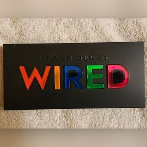 Like New Urban Decay "Wired" 10 Pan Rainbow/Neon Eyeshadow Palette